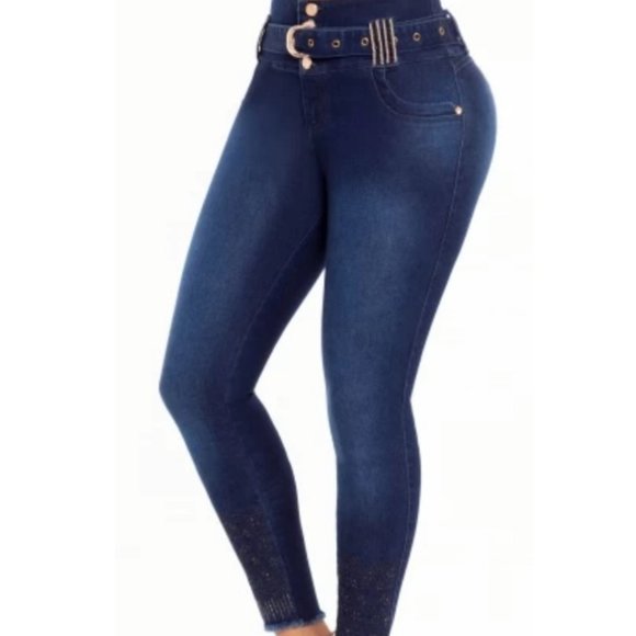 Jeans Colombian NYE, size 12 in Colombian, Hips 26-28 inch. - Picture 1 of 3